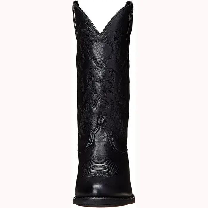 Bottes pour hommes 2026 mi-mollet style western cowboy et moto