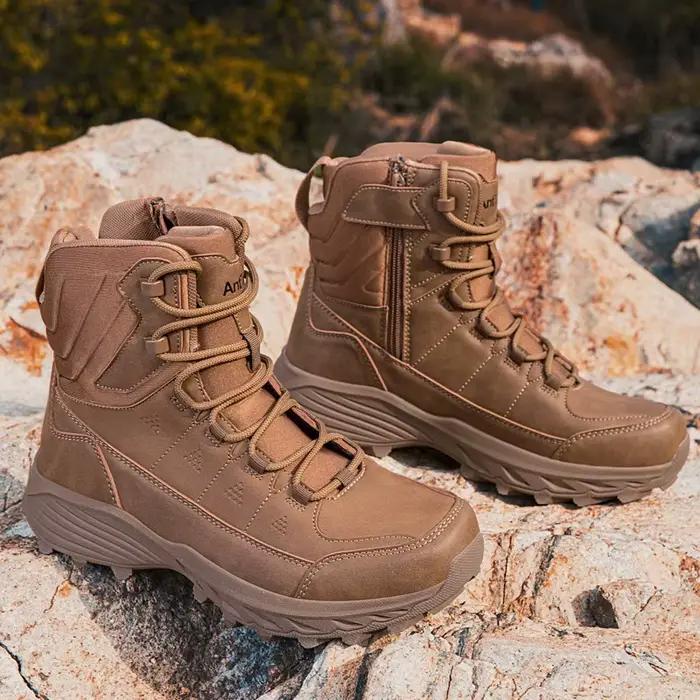 Nouvelles bottes militaires pour hommes, imperméables, respirantes, antidérapantes, pour le camping, bottes tactiques à réponse rapide, bottes de travail, bottes du désert