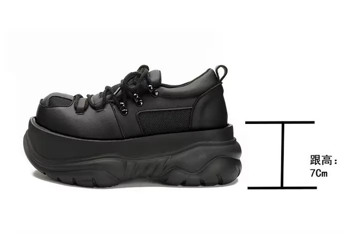 Chaussures Derby à plateforme pour femmes
