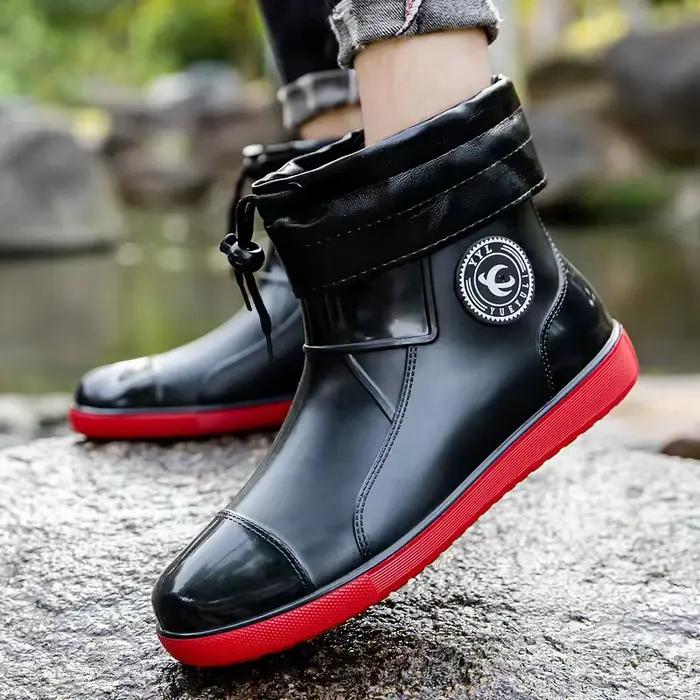 Bottes de pluie imperméables pour hommes