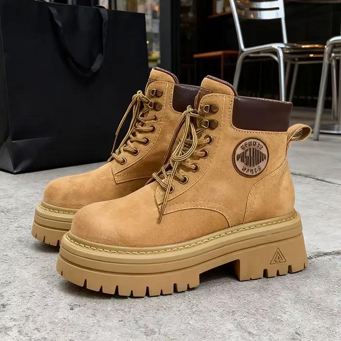 Bottines courtes à mi-talon pour femmes