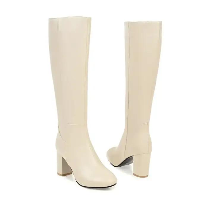 Bottes femme talon bloc