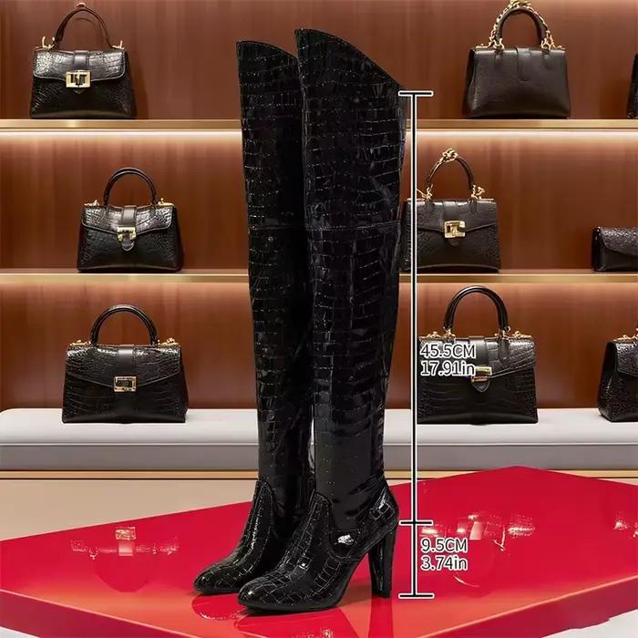 Bottes au dessus du genou pour femmes