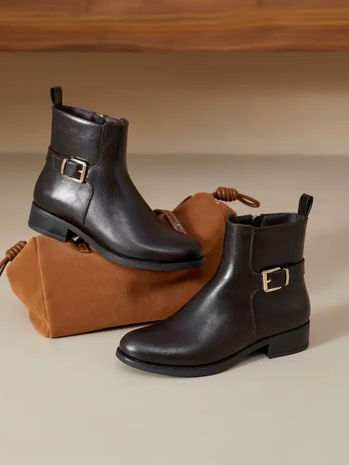 Nouvelles bottes Chelsea courtes pour femmes