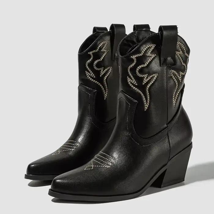 Bottines de Cowboy de Style occidental pour femmes