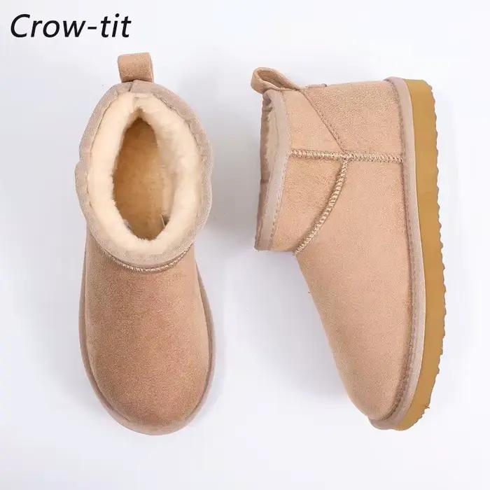 Bottines à la mode Crow-tit pour femmes
