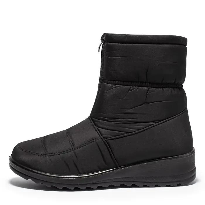 Nouvelle plate-forme bottes de neige imperméables femmes 2025 hiver épais en peluche bottines femme antidérapant chaud coton rembourré chaussures dames