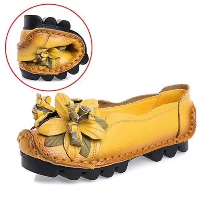 Chaussures rétro plates pour femmes