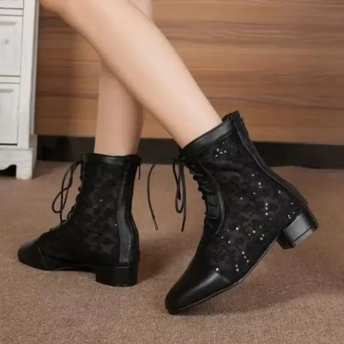 Bottes Rinse Rondes pour Femme