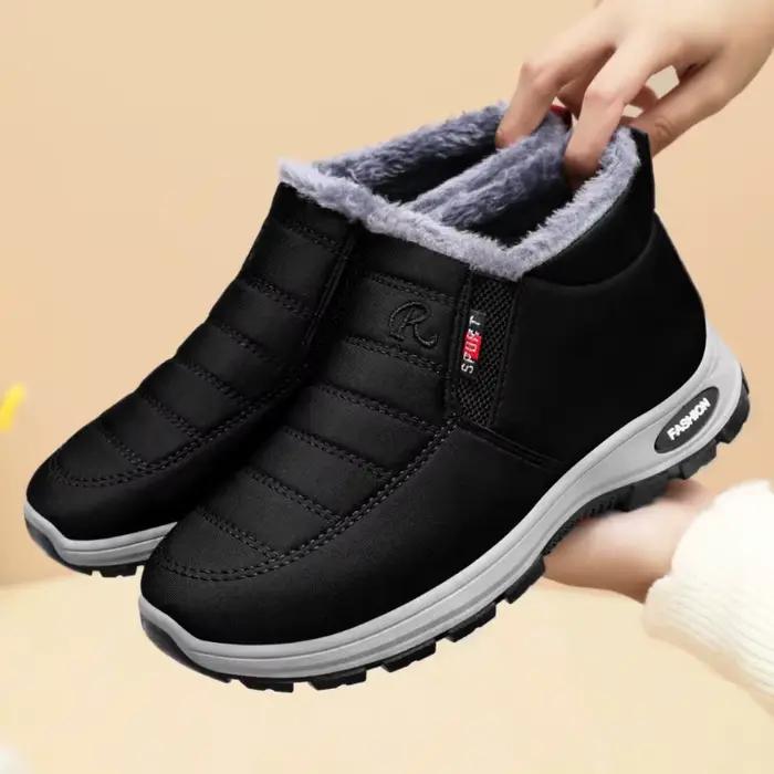 Bottes ELUVA d'hiver antidérapantes et isolantes pour hommes confort chaud randonnée enneigée et activités en plein air