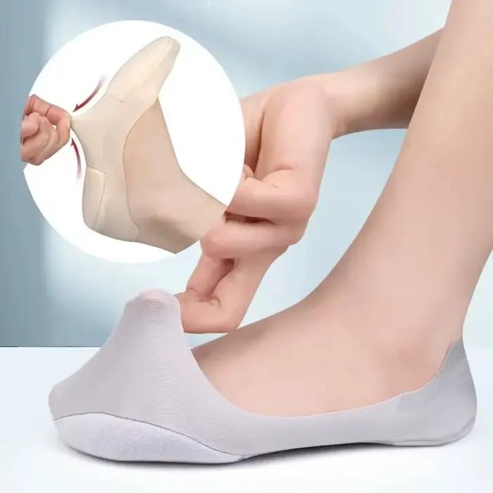 Semelles de chaussures invisibles pour femmes, antidérapantes, absorbant les chocs, soutien pour la fasciite plantaire, coussinets confortables pour le soin des pieds
