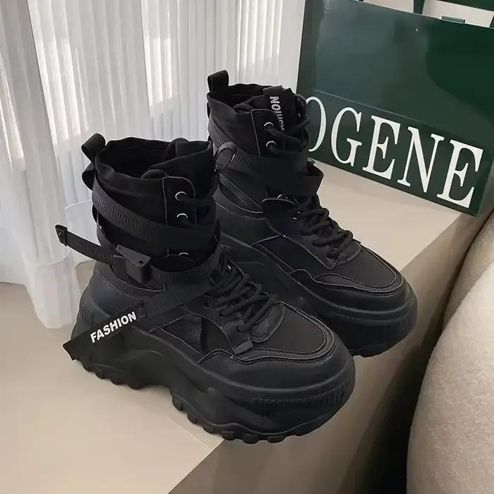 Bottines à plateforme pour femmes