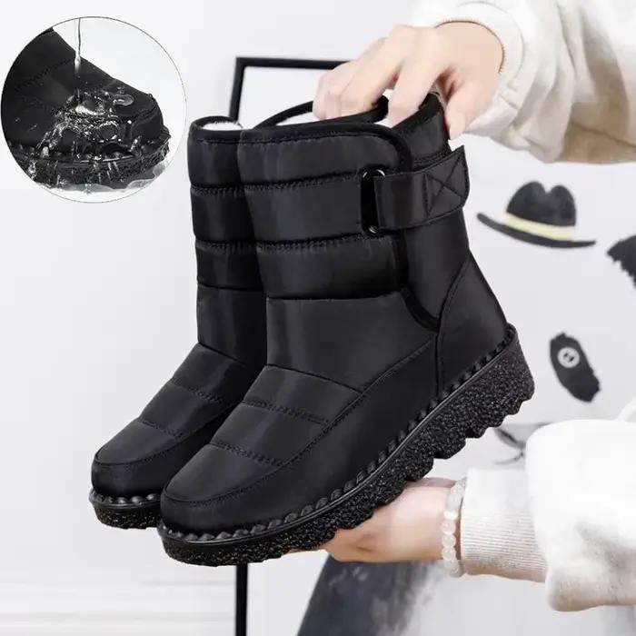 Bottes imperméables pour femmes décontracté hiver