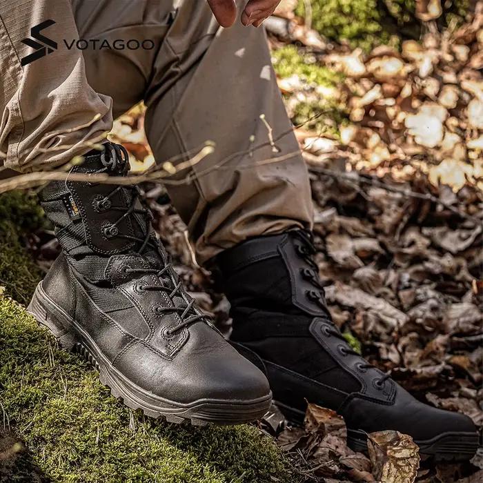 VOTAGOO Bottes de combat tactiques militaires pour hommes