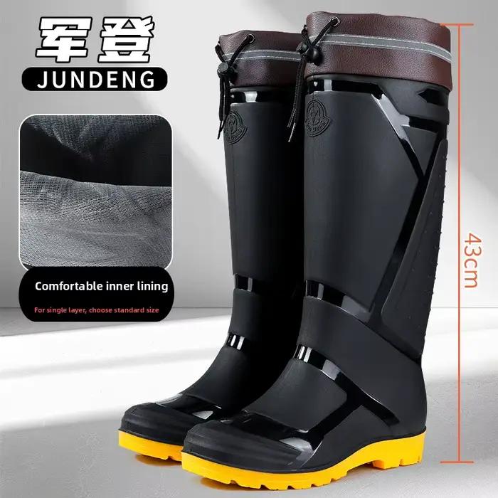 Bottes de pluie hautes pour hommes