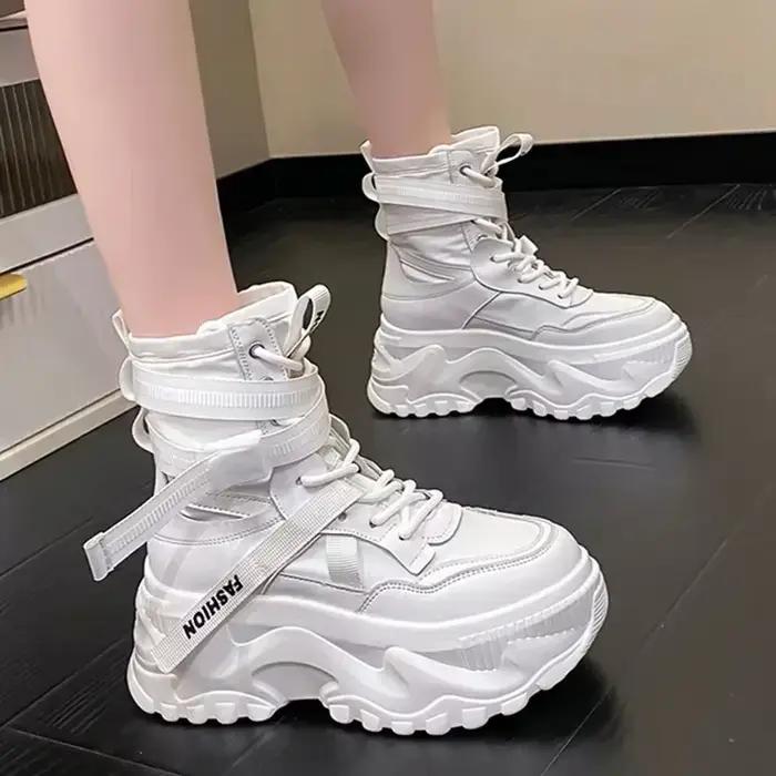 Bottines à plateforme pour femmes