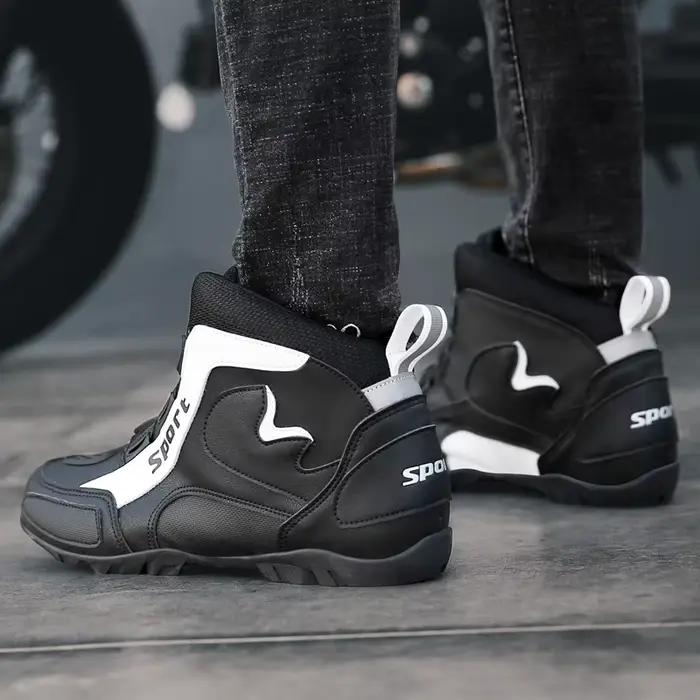 Bottes de moto pour hommes, quatre saisons, nouvelles, décontractées, montantes, de sécurité, chaussures de protection, bottes de cross-country, bottes de conduite en plein air