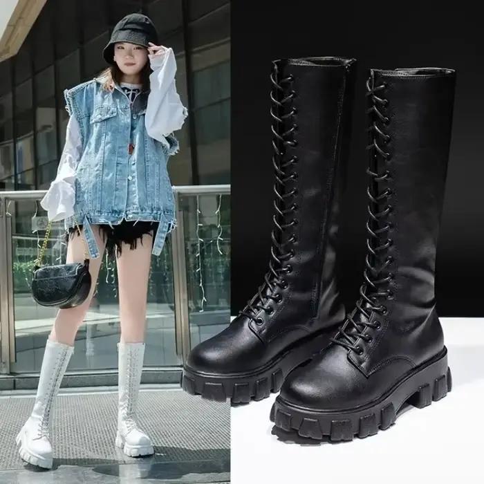 Bottes mi-mollet pour femmes