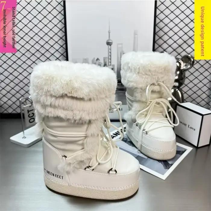 Bottes de neige à la mode pour femmes