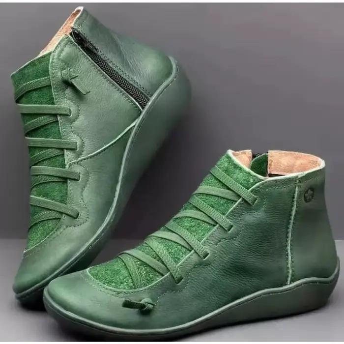 Bottes à lacets pour femmes