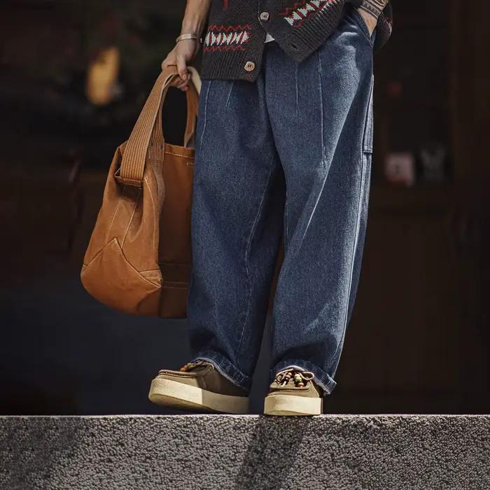 Bottes basses Maden Vintage à imprimé Navajo, style luxe discret, plateforme épaisse, chaussures décontractées à lacets et bout rond