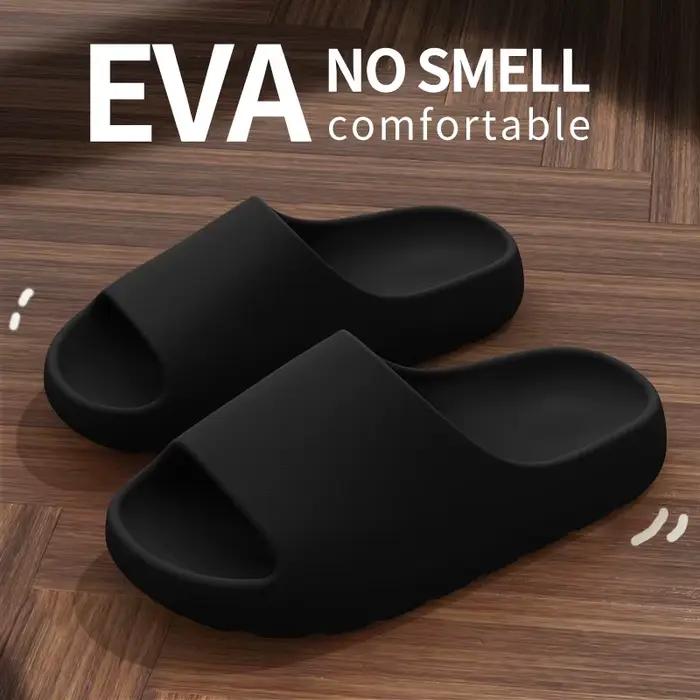 Chaussons antidérapants pour hommes en EVA, chaussons épais pour la maison, confortables, légers, pour l'intérieur et l'extérieur