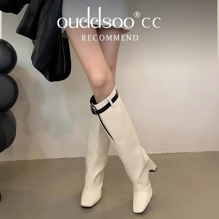 Ods-Bottes de Luxe Élégantes au Genou