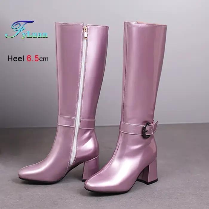 Bottes au genou pour femme