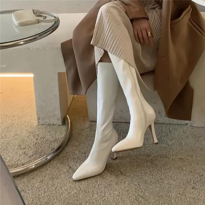 Femmes bottes talons hauts