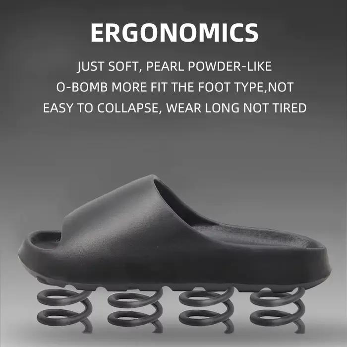 Chaussons antidérapants pour hommes en EVA, chaussons épais pour la maison, confortables, légers, pour l'intérieur et l'extérieur