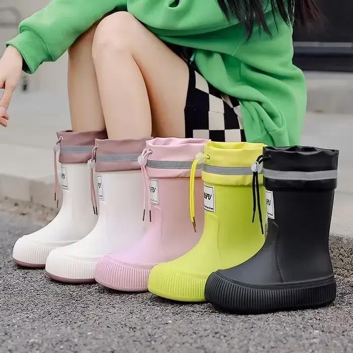 Bottes de pluie imperméables non aldes pour hommes et femmes