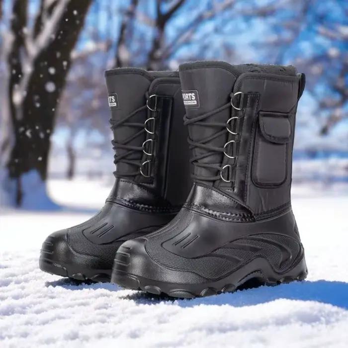 Bottes de neige imperméables pour hommes