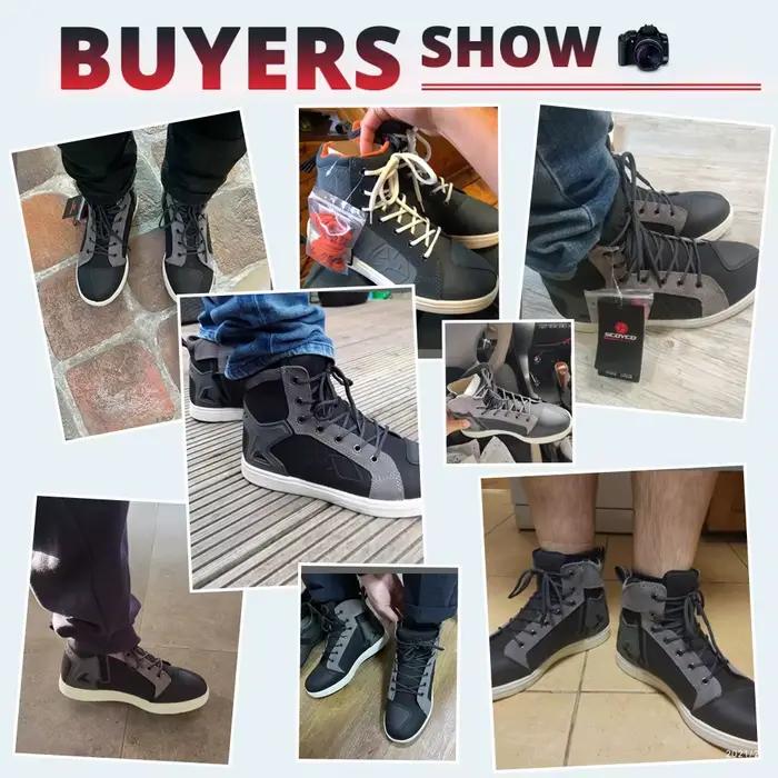 SCOYCO bottes de Moto imperméables