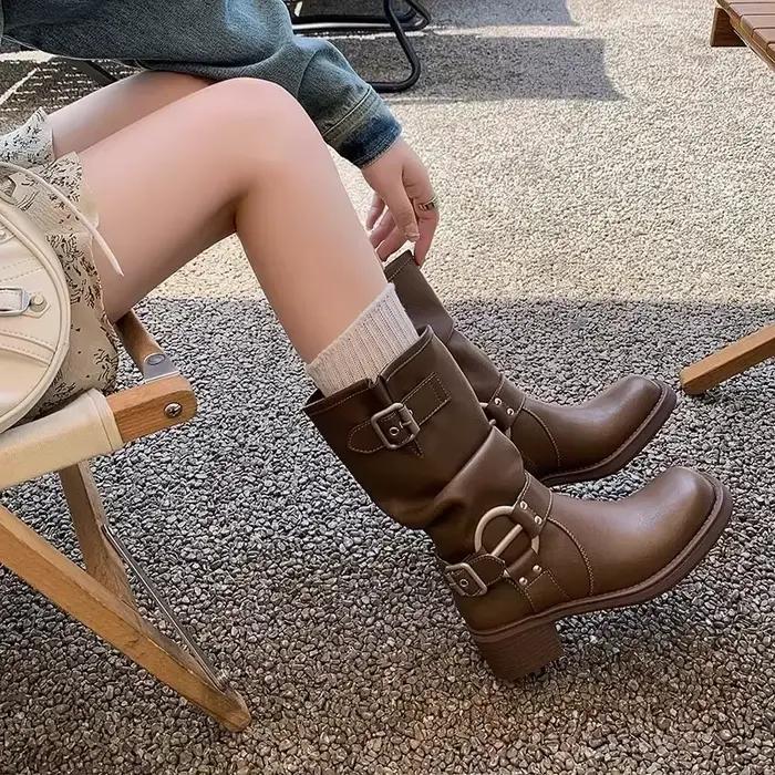 Bottes de Cowboy d'hiver pour femmes