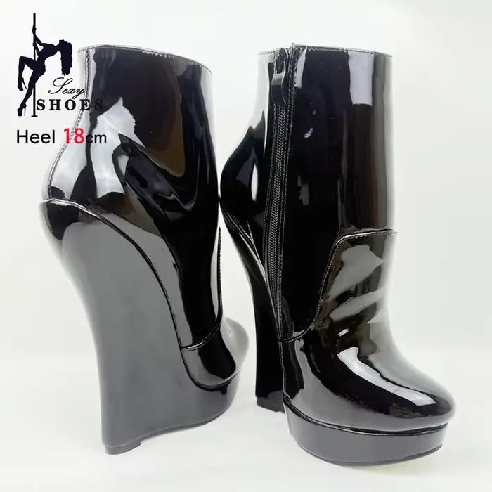 Bottines de Ballet à talons Ultra hauts de 18CM