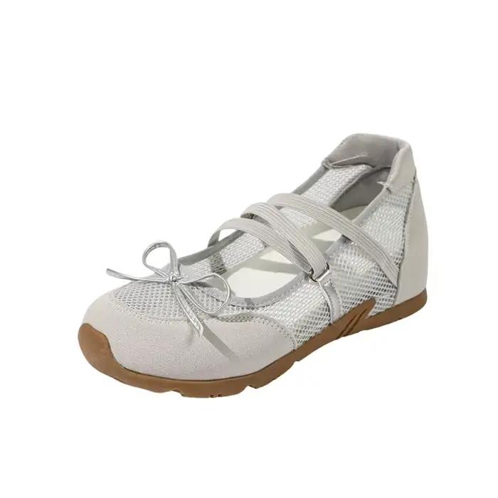 Chaussures Mary Jane pour femmes, baskets épaisses et élégantes, chaussures de ballet décontractées à la mode, chaussures de créateur, Zapatos De Mujer