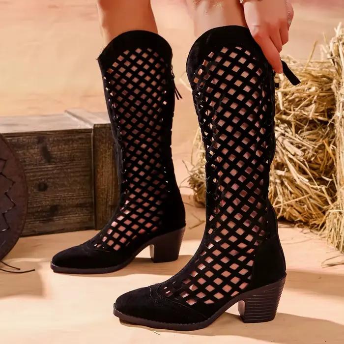 Nouvelles Bottes Femme Tendance 2026 à Talon Carré