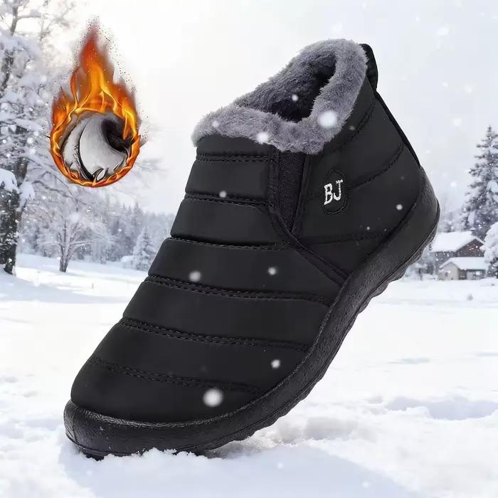 Bottes de neige chaudes pour femmes et hommes