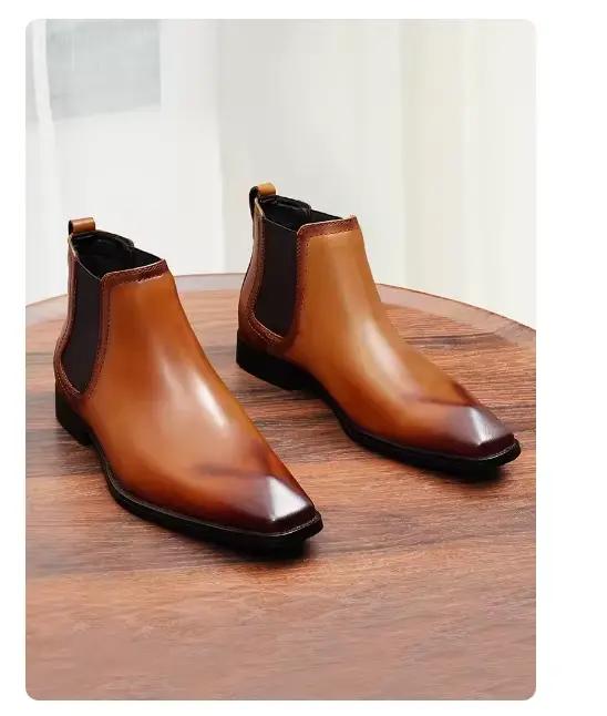 Botte haute pour hommes