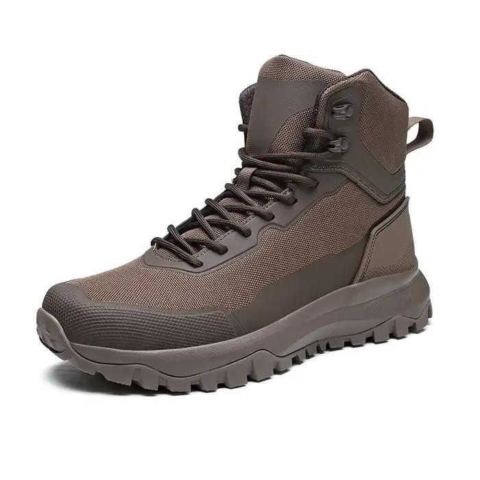 Bottes de randonnée tactiques montantes pour l'extérieur