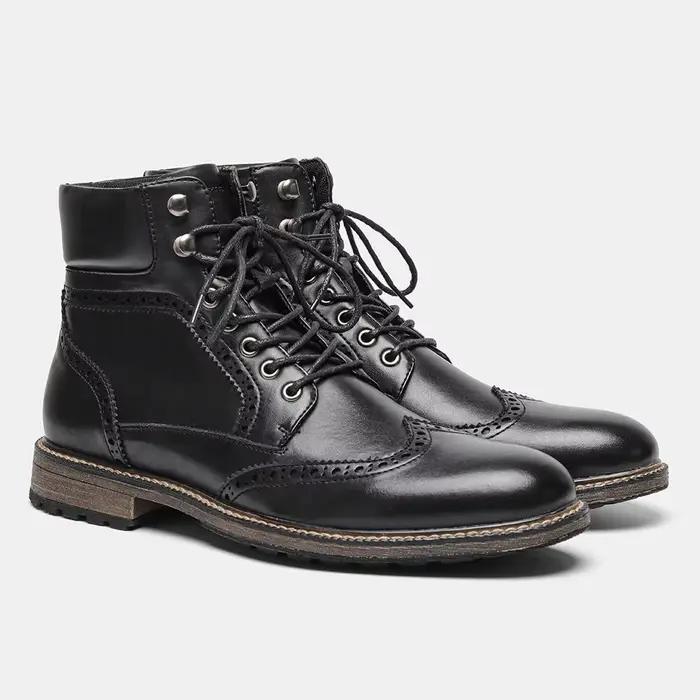 Bottes pour hommes rétro confortables