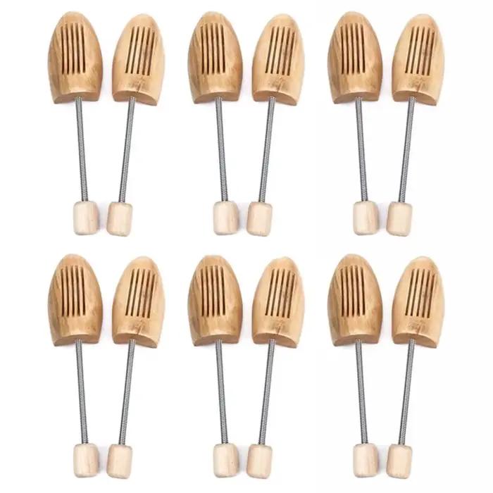 Civière de chaussures en bois, 2 pièces/4 pièces, arbres à chaussures en bois Anti-déformation pour hommes et femmes, chaussures de printemps façonnant l'arbre, Anti-rides, dure