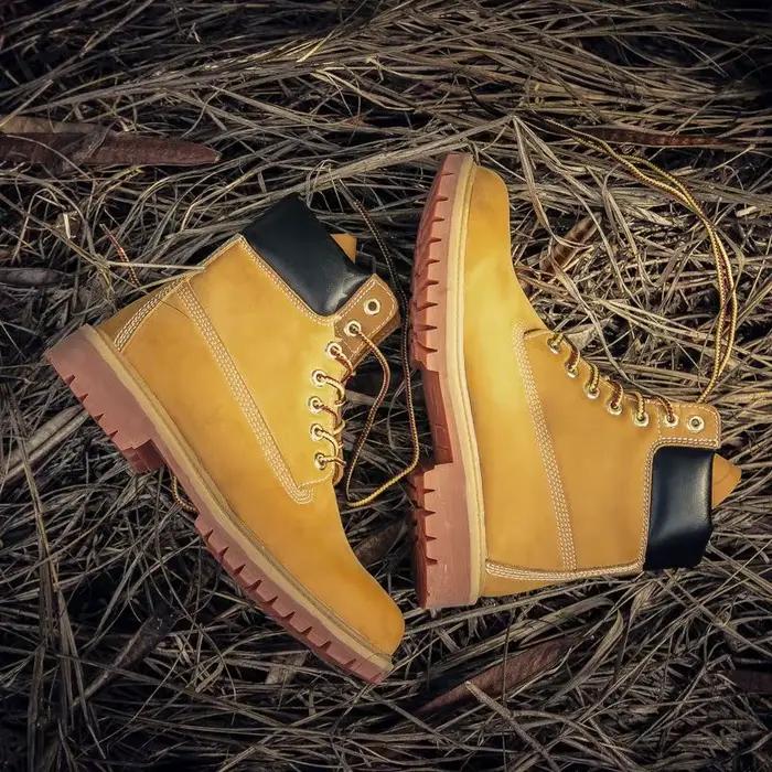 Bottes unisexes en cuir de haute qualité