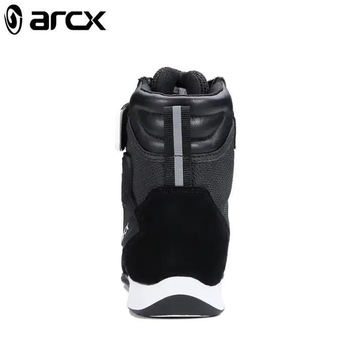ARCX – bottes de protection noires pour moto