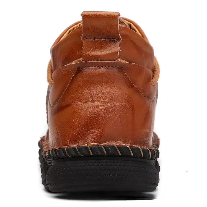 Bottes de rinçage en cuir véritable pour hommes