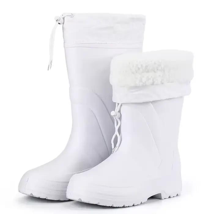 Bottes de pluie antidérapantes EVA pour hommes et femmes