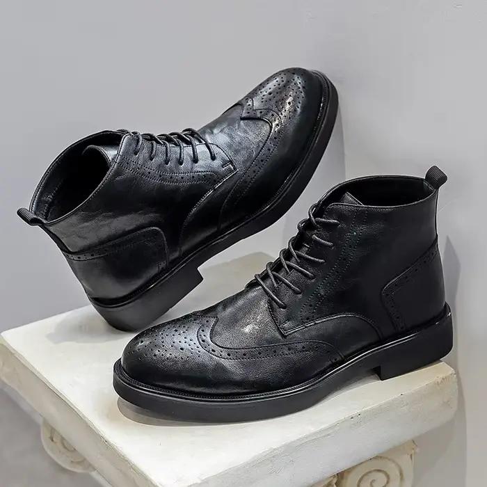 Bottes britanniques vintage pour hommes
