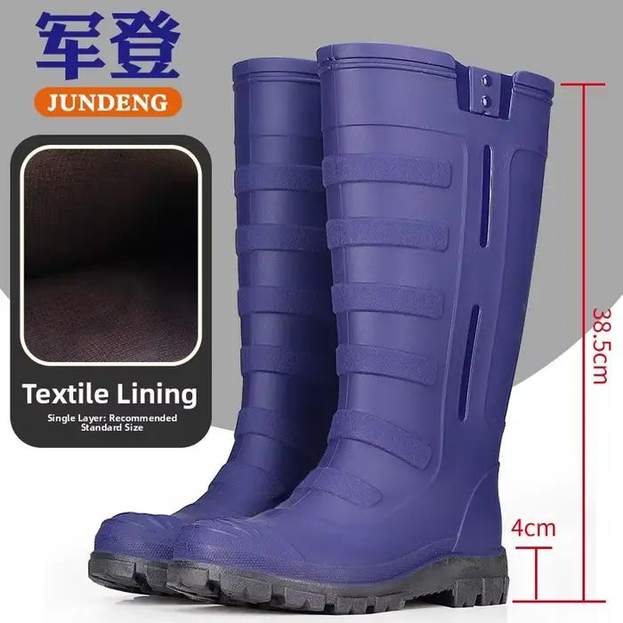 Bottes de pluie montantes pour hommes