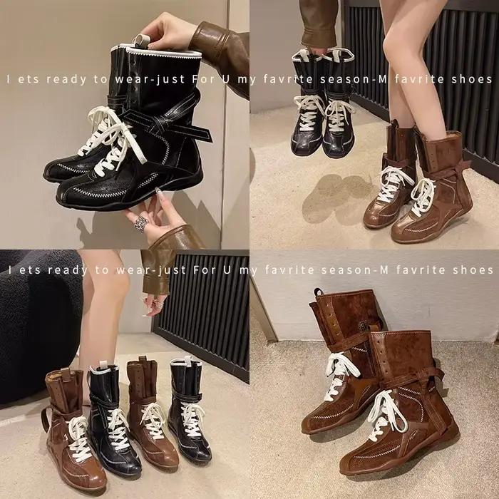 Bottines Booster Vintage De luxe pour femmes