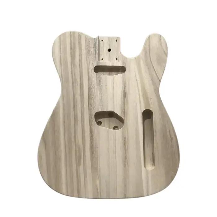 Baril de guitare électrique en érable, Type bois poli, corps de baril de guitare électrique en érable pour guitare TL